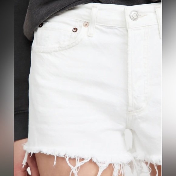 Agolde Parker shorts white - Picture 3 of 7